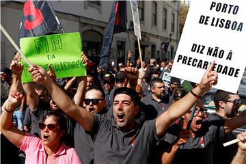 PORTUGAL STEVEDORES PROTEST