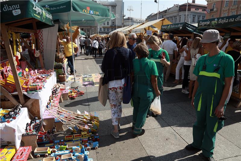 Manifestacija "100% Zagorsko" u Zagrebu