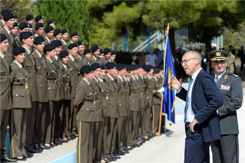 Svečana prisega 16. naraštaja kadeta HVU-a u Splitu