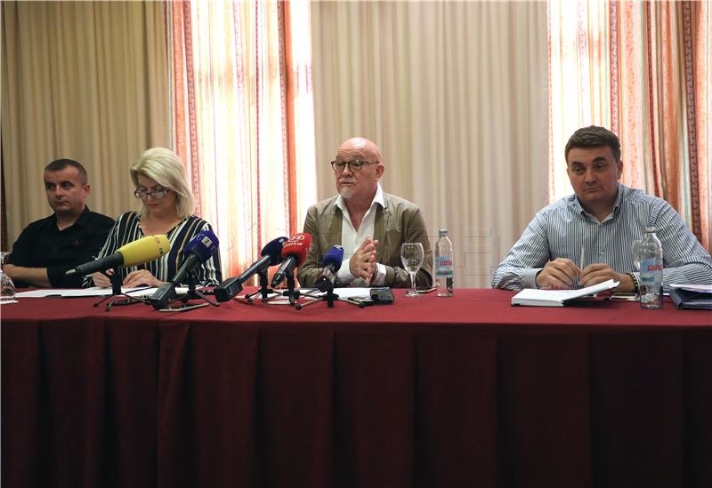 Konferencija za medije u vezi kaznenog postupka protiv Nikole Kajkića i istraživanju ratnog zločina