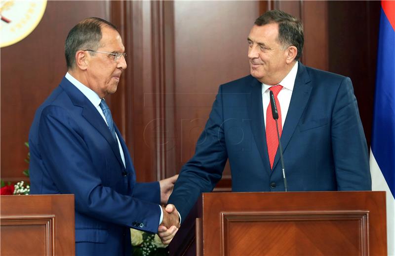 BOSNIA RUSSIA LAVROV DIPLOMACY