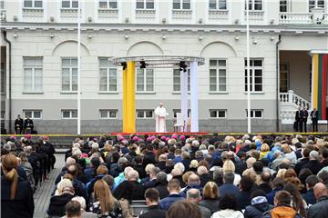 LITHUANIA POPE FRANCIS