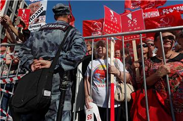 RUSSIA PROTEST PENSION REFORM