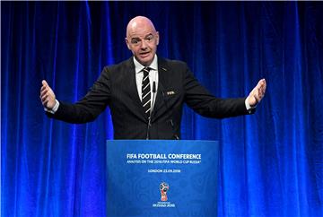 BRITAIN SOCCER FIFA CONFERENCE