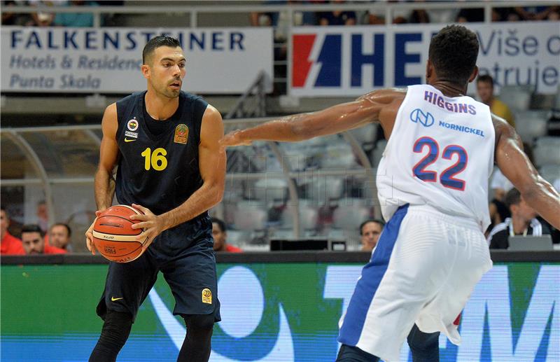 Zadar Basketball Tournament 2018 finale BC Fenerbahce - BC CSKA