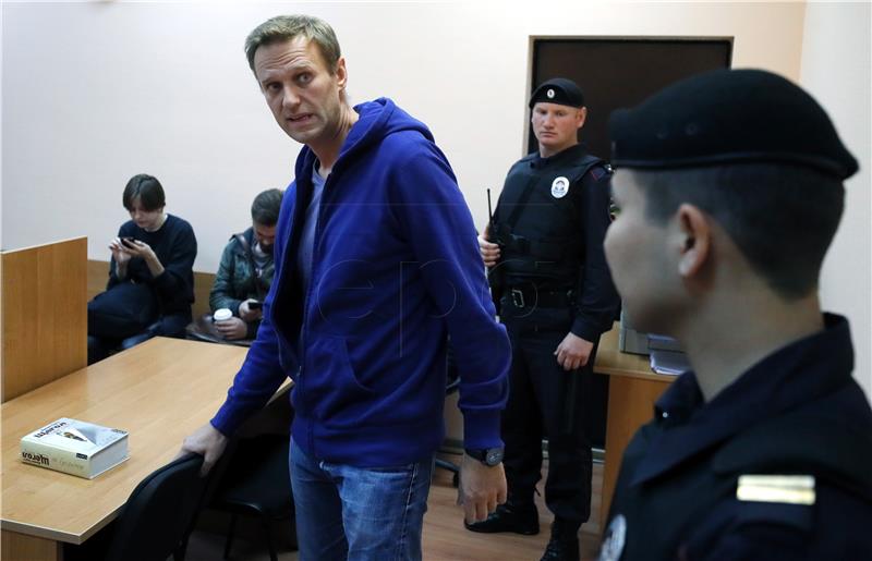 RUSSIA TRIALS ALEXEI NAVALNY