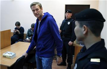 RUSSIA TRIALS ALEXEI NAVALNY