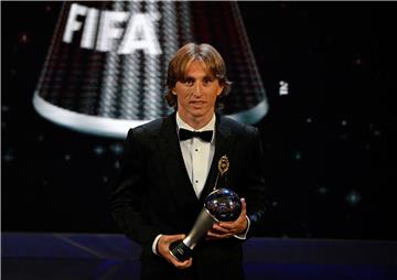 Modric wins FIFA Men's Best Player Award