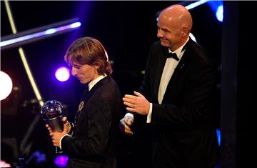 BRITAIN SOCCER THE BEST FIFA FOOTBALL AWARDS