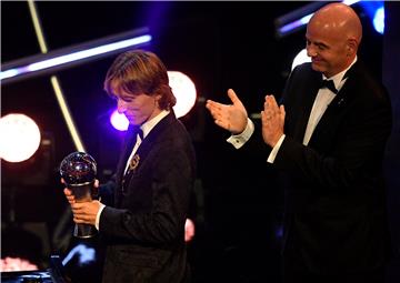 BRITAIN SOCCER THE BEST FIFA FOOTBALL AWARDS