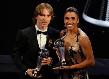 BRITAIN SOCCER THE BEST FIFA FOOTBALL AWARDS