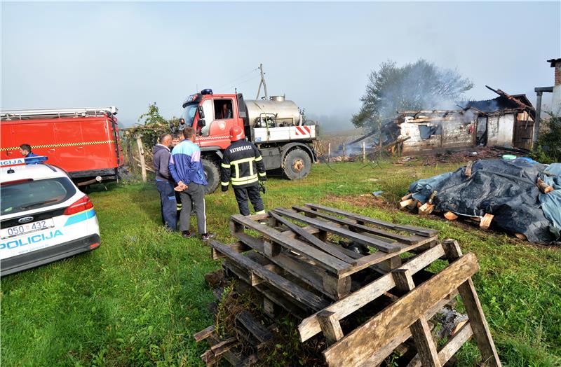 Starac smrtno stradao u požaru kuće u Kupljenskom