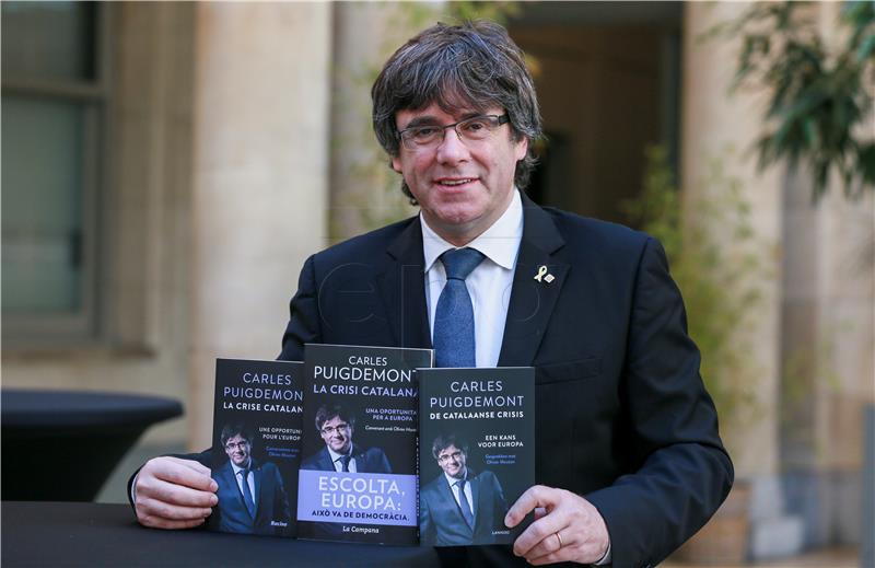 BELGIUM SPAIN PUIGDEMONT BOOK