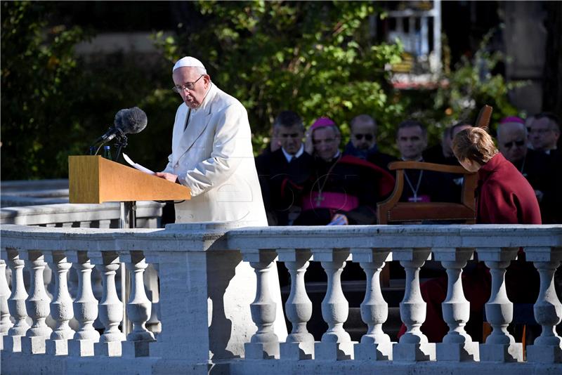 ESTONIA POPE FRANCIS