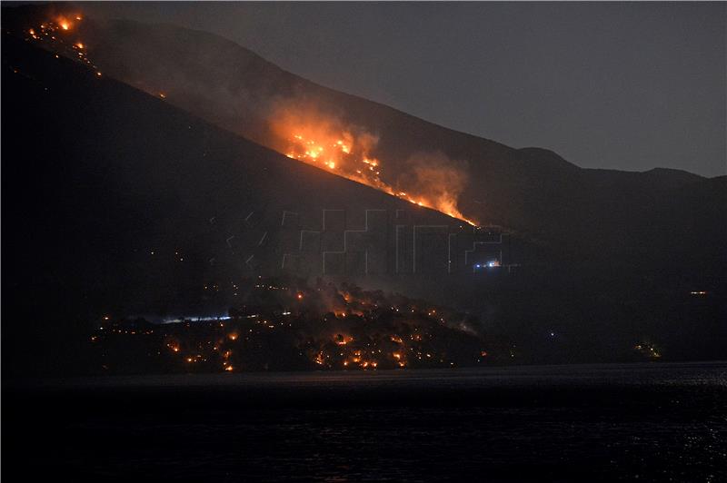 Požar na Pelješcu