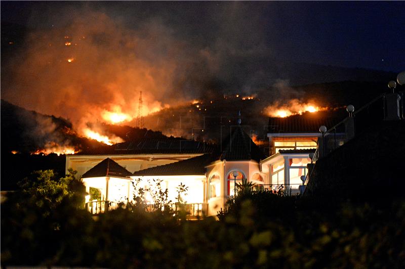 Peljesac wildfire contained