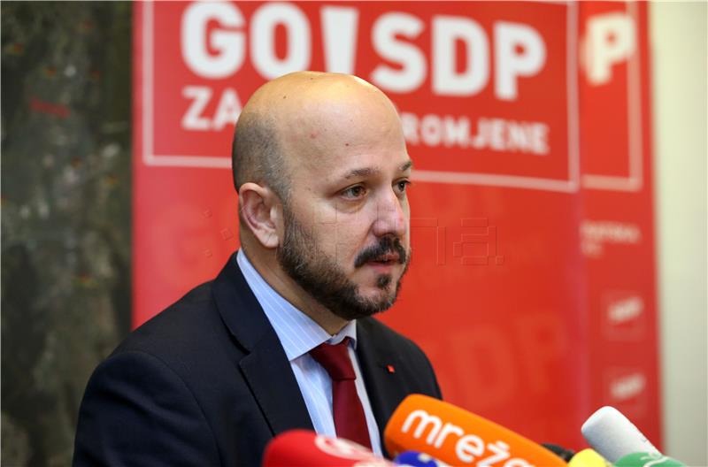 Konferencija za novinare Gradske organizacije SDP-a Zagreb 