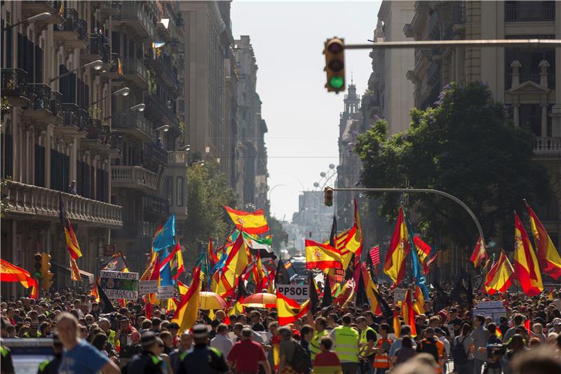 SPAIN POLICE PROTESTS