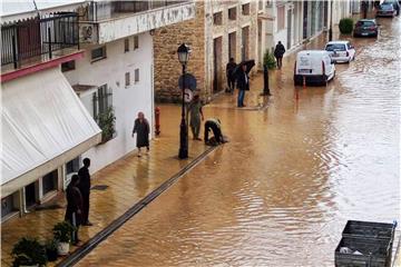 GREECE WEATHER CYCLONE ZORBA