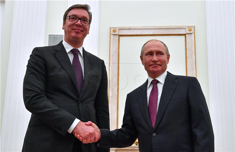 Serbian president says satisfied with Moscow visit