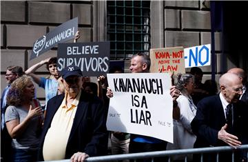 USA NEW YORK KAVANAUGH PROTEST