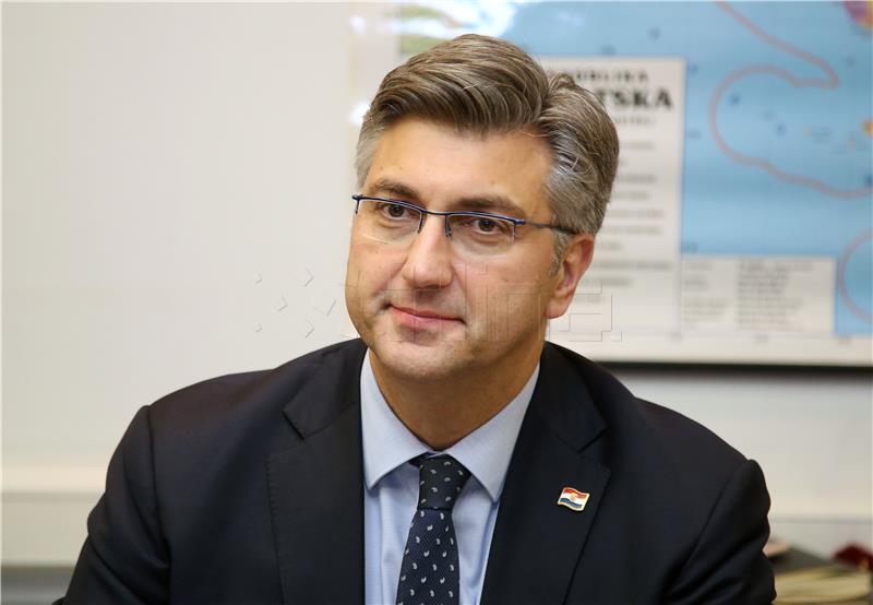 Plenkovic says Brkic denies media claims; HDZ wants everything to be clarified 