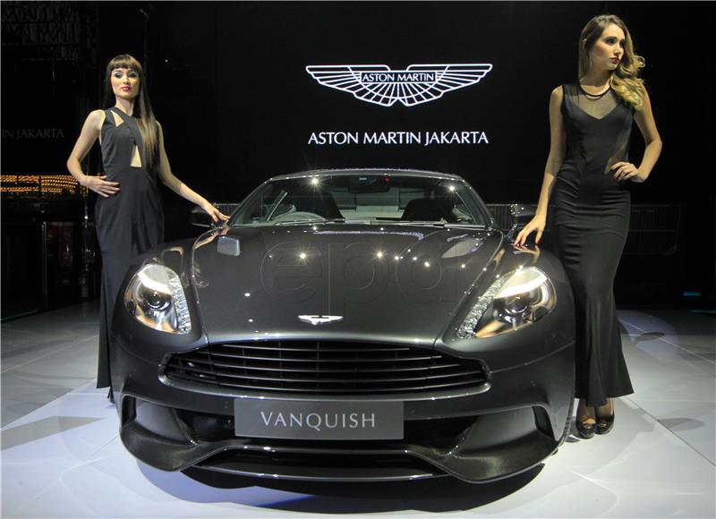 (FILE) INDONESIA BRITAIN ECONOMY ASTON MARTIN