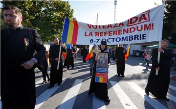 ROMANIA PROTEST SAME SEX MARRIAGE