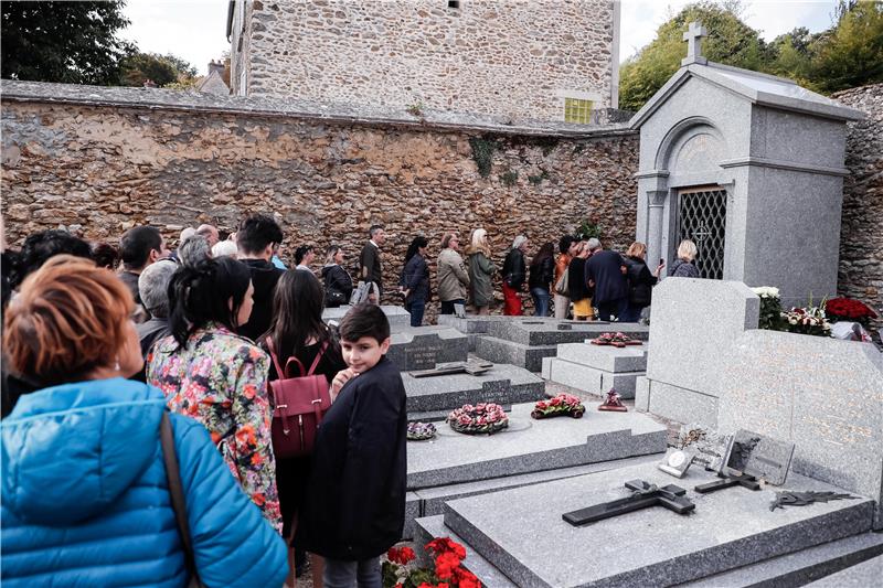 FRANCE AZNAVOUR FUNERAL