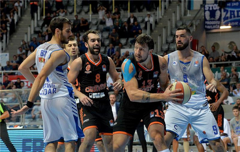 ABA liga: Zadar - Cedevita