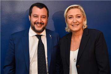 ITALY FRANCE LE PEN DIPLOMACY