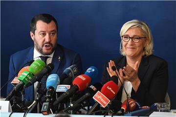 ITALY FRANCE LE PEN DIPLOMACY