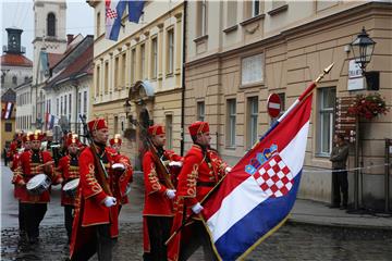 U povodu Dana neovisnosti, ceremonija velike smjene straže na Trgu sv. Marka 