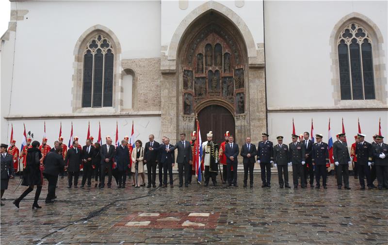 Svečanost u povodu Dana neovisnosti na Trgu svetog Marka