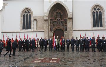 Svečanost u povodu Dana neovisnosti na Trgu svetog Marka