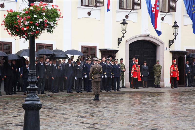 Svečanost u povodu Dana neovisnosti na Trgu svetog Marka