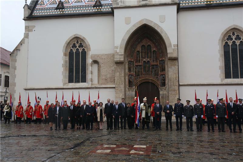 Svečanost u povodu Dana neovisnosti na Trgu svetog Marka