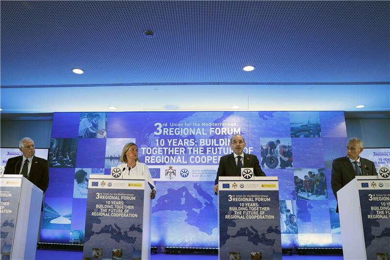 Croatia's FM attends 3rd regional forum of Union for the Mediterranean