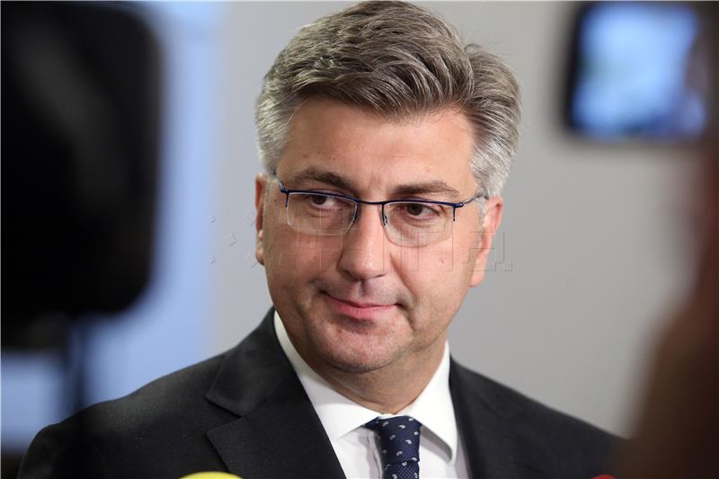 PM confident Brkic scandal not harming HDZ's reputation