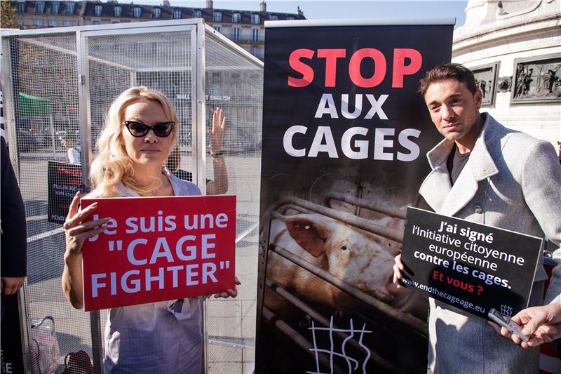 FRANCE ANIMALS PROTEST