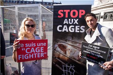 FRANCE ANIMALS PROTEST