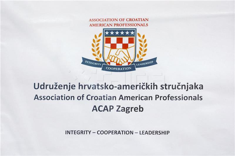 Predstavljanje novoosnovane zagrebačke podružnice Udruženja hrvatsko-američkih stručnjaka (ACAP)