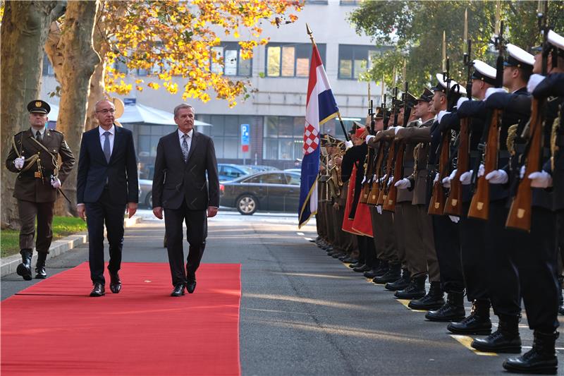 Tibor Benko u posjetu Damiru Krstičeviću