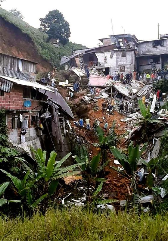 COLOMBIA LANDSLIDE