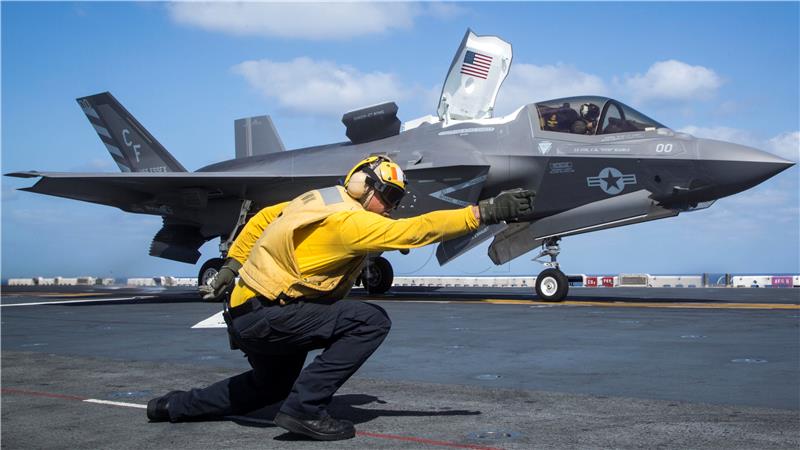 (FILE) USA DEFENSE F35 FIGHTER JETS GROUNDED