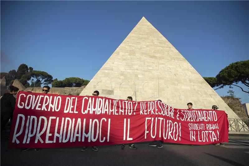 ITALY STUDENT PROTEST