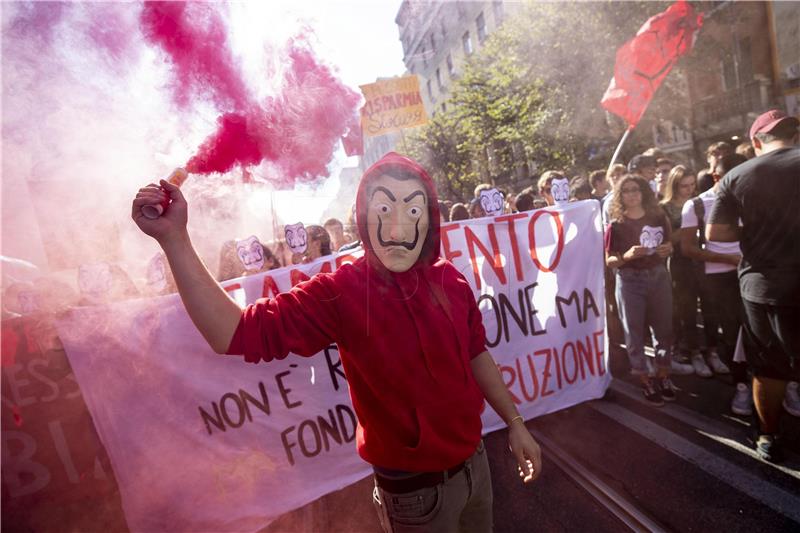 ITALY STUDENT PROTEST