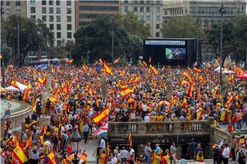 SPAIN NATIONAL DAY PROTESTS