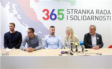 Konferencija za medije Stranke rada i solidarnosti