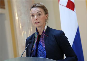 Konferencija za medije ministrice Marije Pejčinović Burić